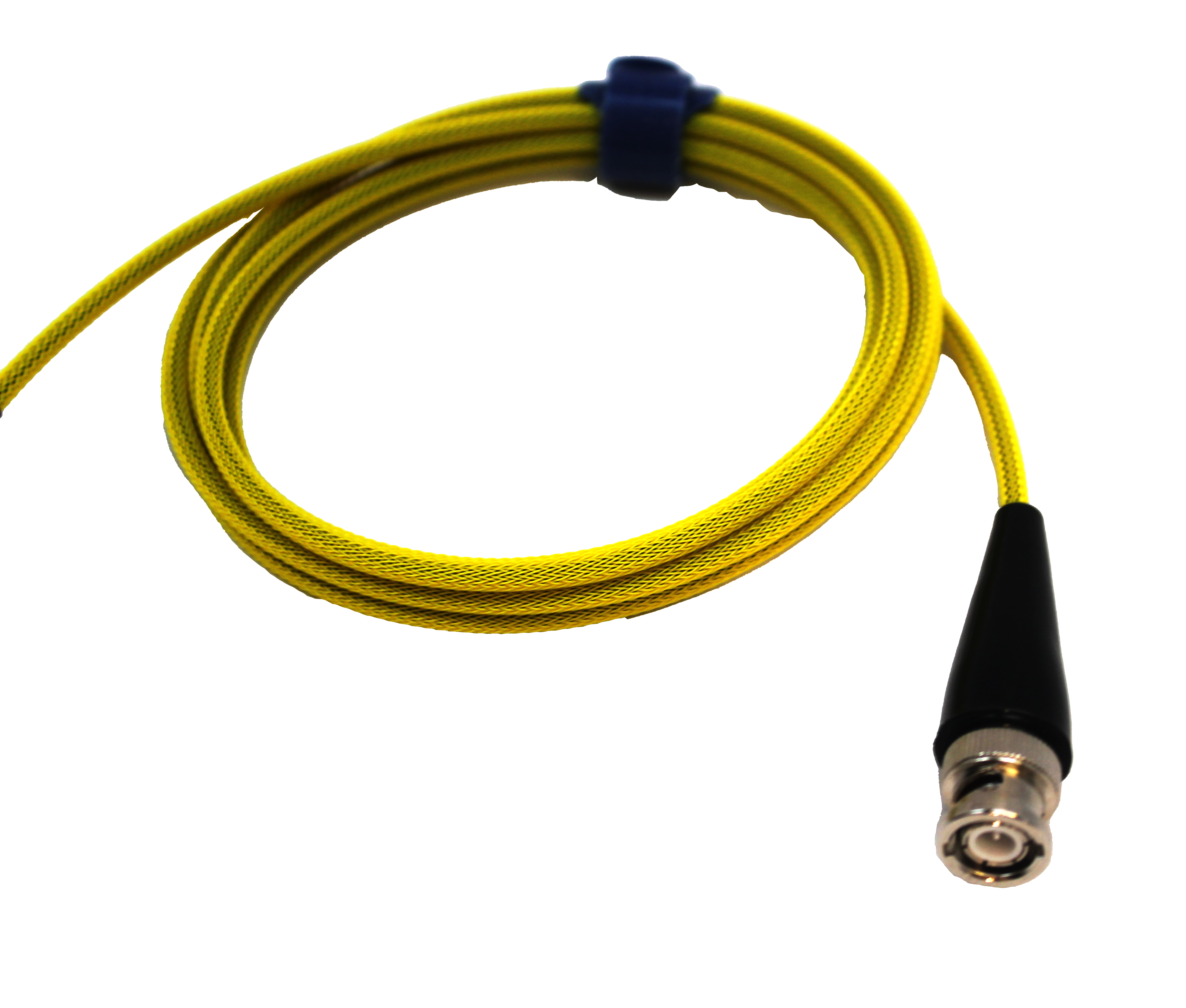 Berg Flame Yellow LEMO 00 Straight to BNC, 6'ft (Feet) Ultrasonic Cable